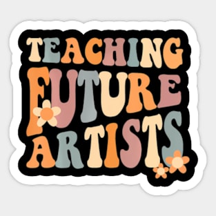 Teaching  Artists  Teacher Students Women Sticker